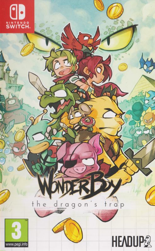 Wonder Boy: The Dragon's Trap box art for Playstation 4